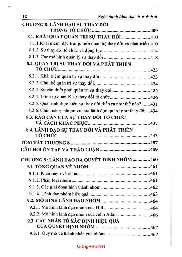 Trang 6 - Ảnh minh họa nội dung sách Nghệ thuật lãnh đạo tập 1