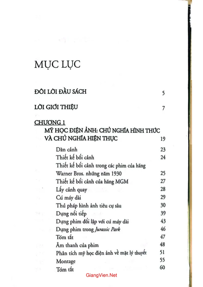 Trang bìa chính thức sách Nghiên cứu phim