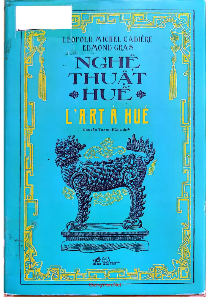 Ảnh bìa của Nghệ thuật Huế