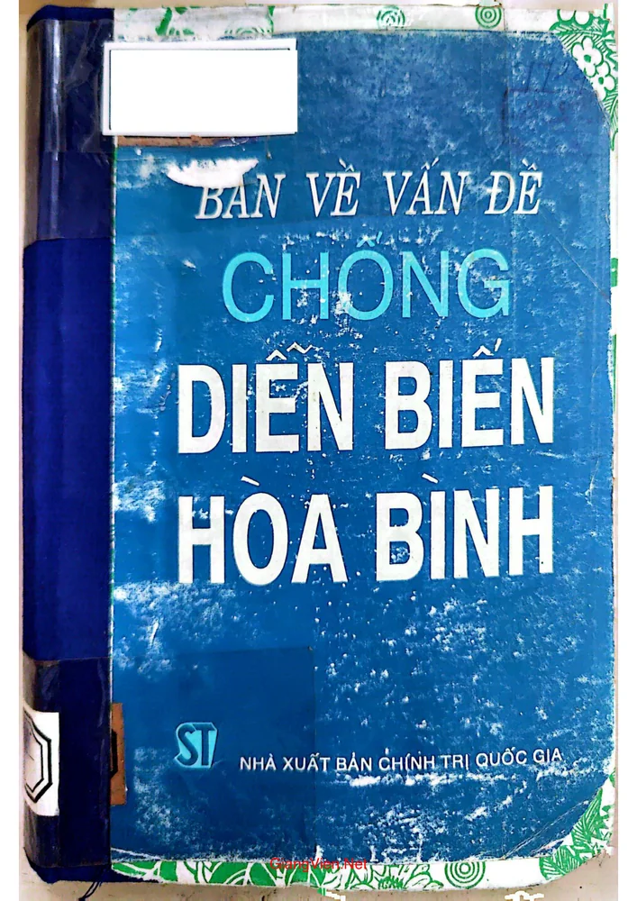 Ảnh bìa của Bàn về chống diễn biến hòa bình