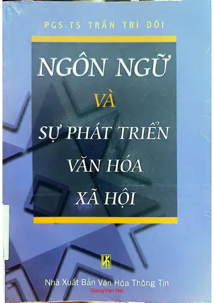 Ảnh bìa của Ngôn ngữ và sự phát triển văn hóa xã hội