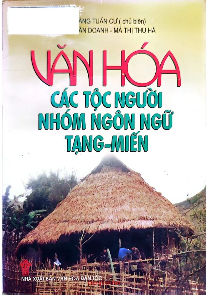 Ảnh bìa của Văn hóa các tộc người nhóm ngôn ngữ Tạng - Miến