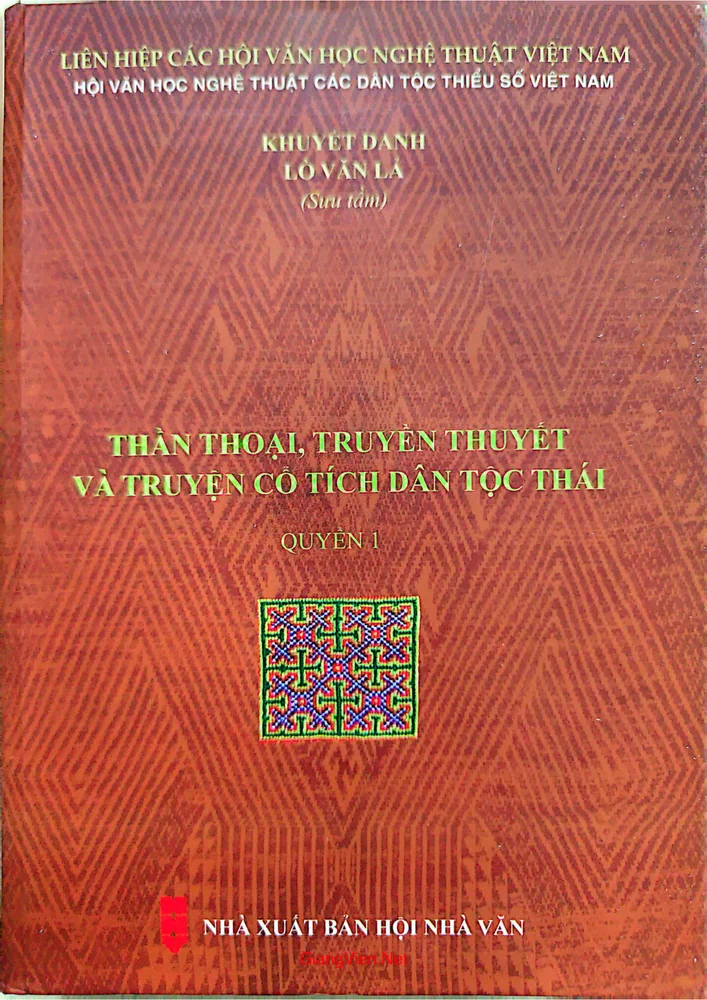 Ảnh bìa của Thần thoại, truyền thuyết và truyện cổ tích dân tộc Thái (Quyển 1)