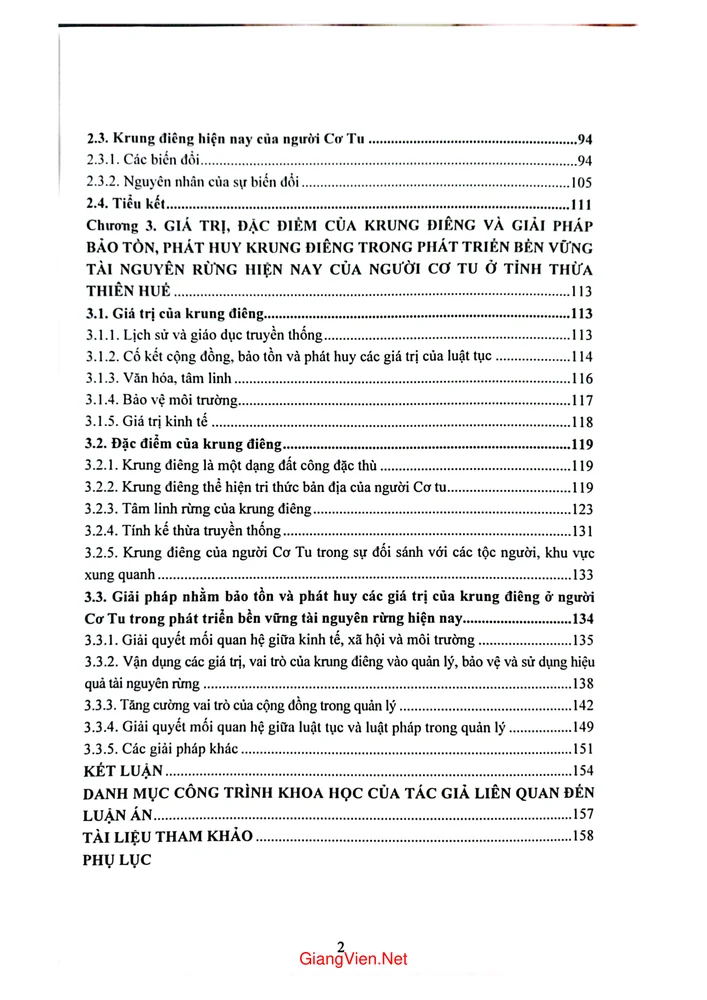 Trang 2 - Ảnh minh họa nội dung sách Krung Điêng của người Cơ Tu ở tỉnh Thừa Thiên Huế