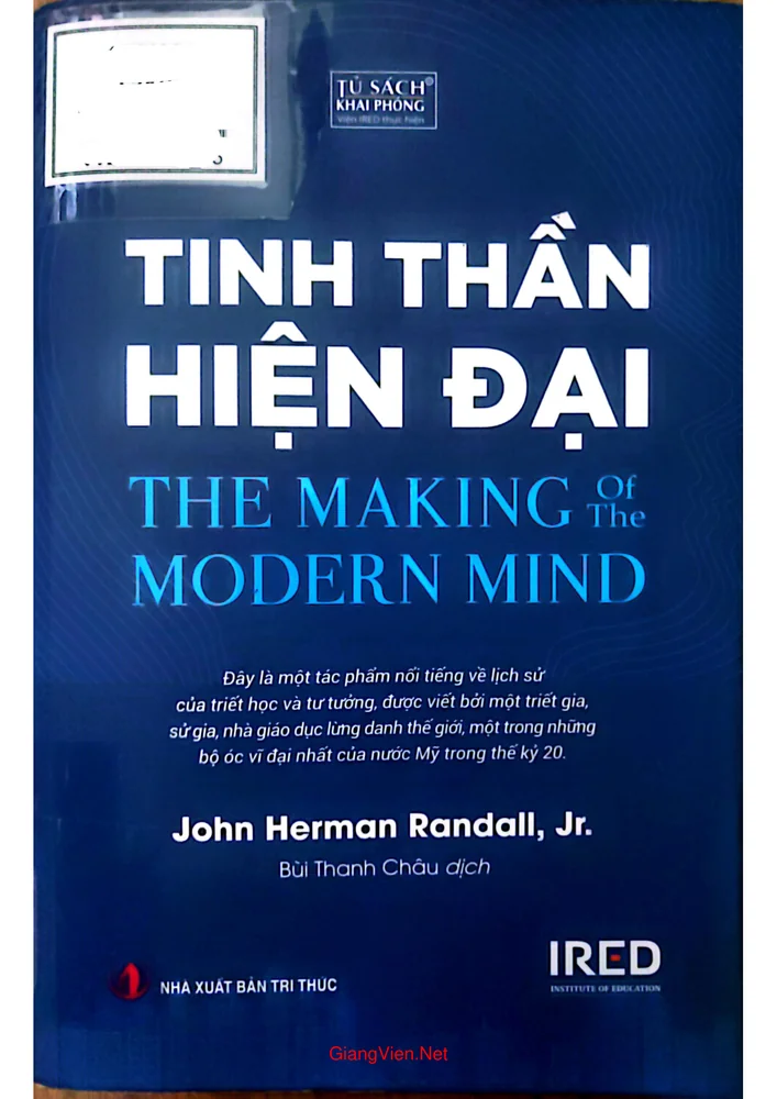 Ảnh bìa của Tinh thần hiện đại