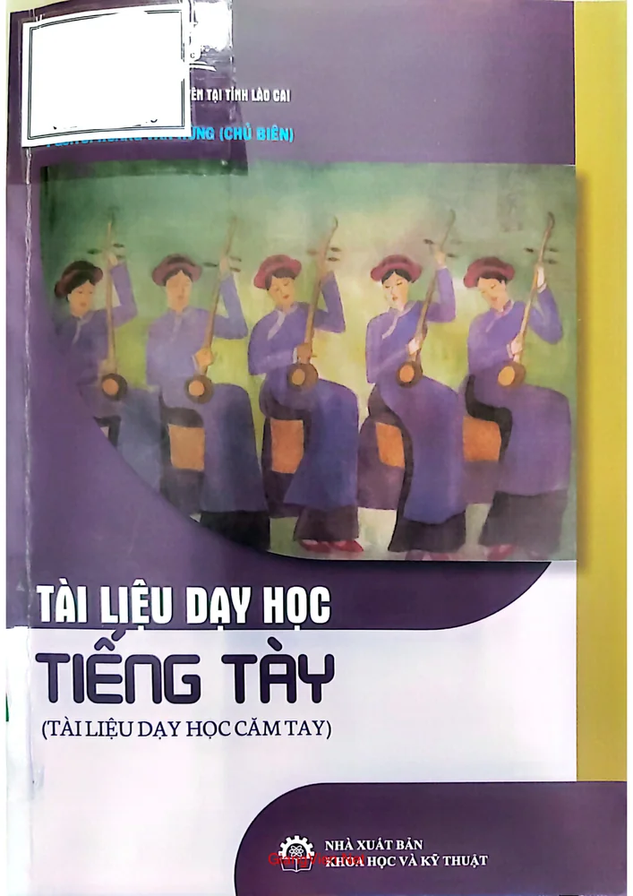 Ảnh bìa của Tài liệu dạy học tiếng Tày