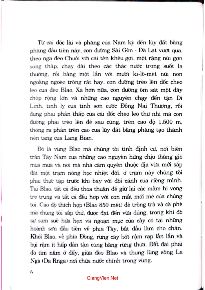 Mục lục chi tiết trang 2 sách Xứ người Mạ lãnh thổ của thần linh