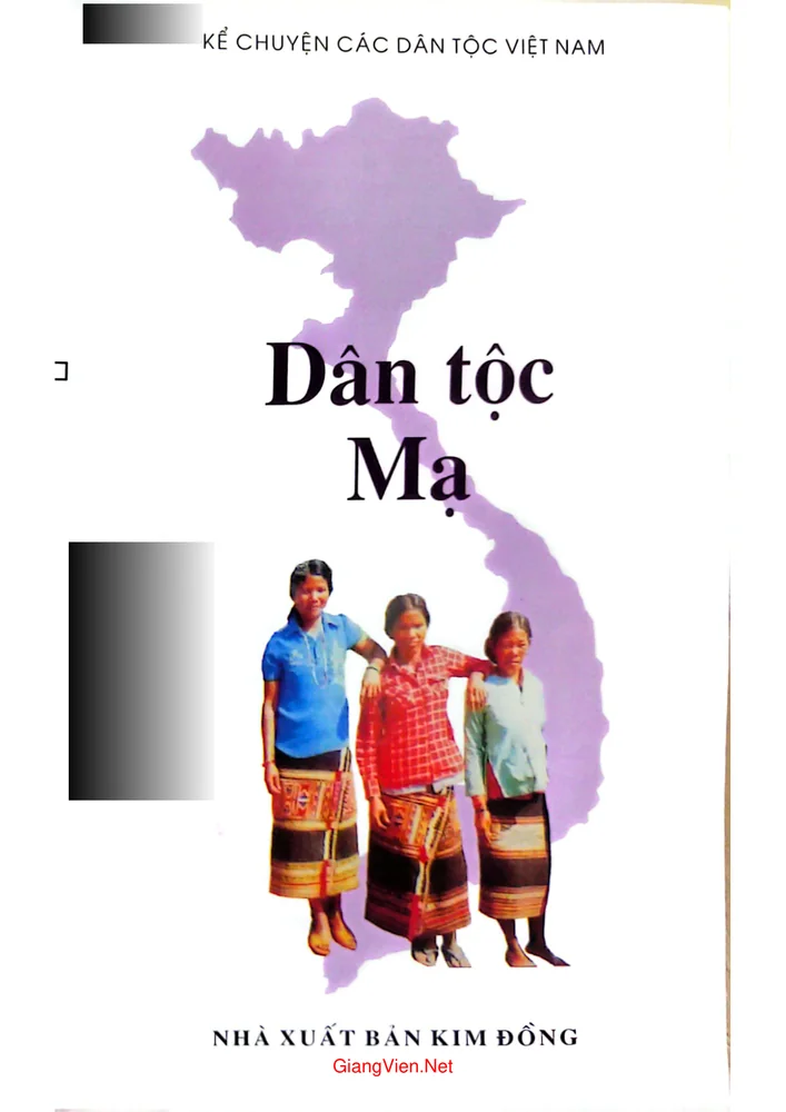Trang bìa chính thức sách Dân tộc Mạ