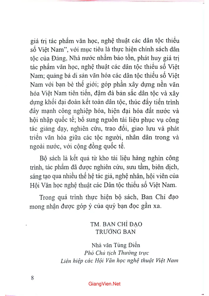 Trang 3 - Ảnh minh họa nội dung sách Văn học dân gian các dân tộc ít người ở Việt Nam