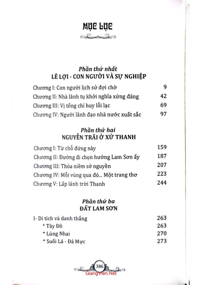 Trang bìa chính thức sách Lê Lợi, Nguyễn Trãi và đất Lam Sơn