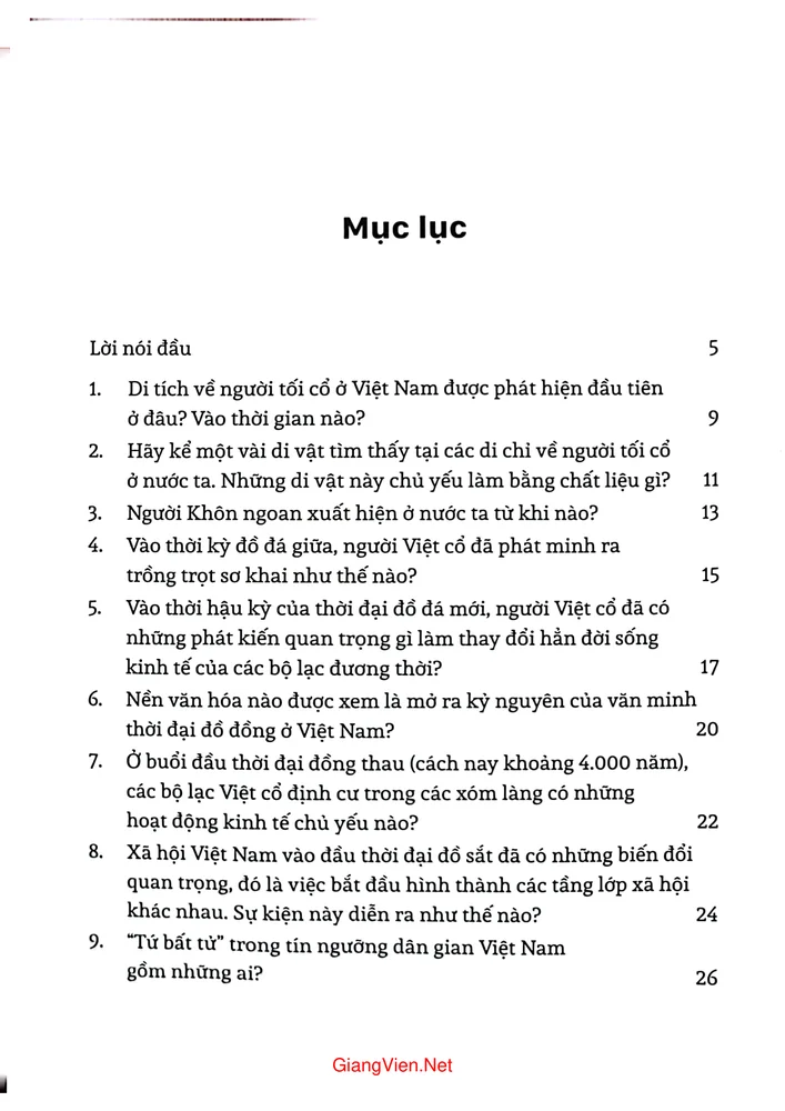 Trang bìa chính thức sách Hỏi đáp lịch sử Việt Nam từ khởi thủy đến thế kỷ X tập 1