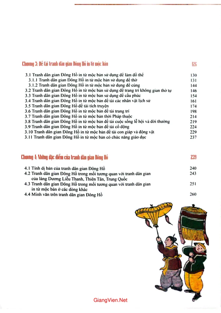 Trang 2 - Ảnh minh họa nội dung sách Tranh dân gian Đông Hồ