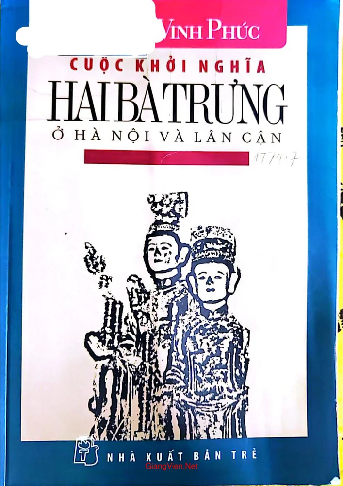 Ảnh bìa của Cuộc khởi nghĩa Hai Bà Trưng ở Hà Nội và lân cận