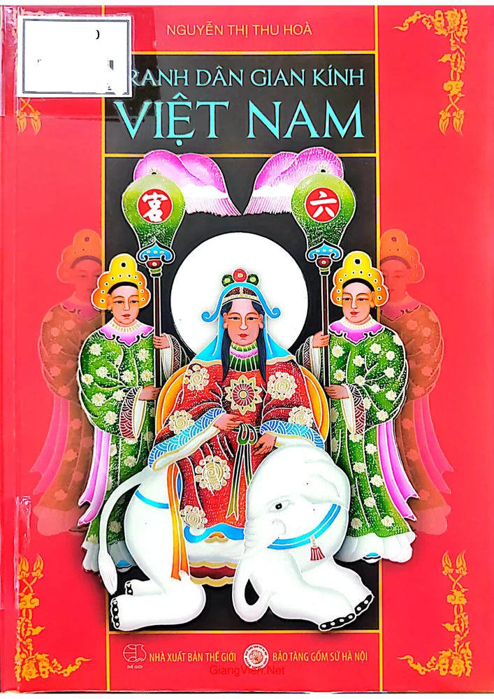 Ảnh bìa của Tranh dân gian kính Việt Nam 