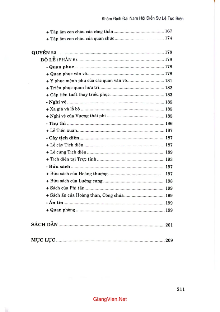 Trang 3 - Ảnh minh họa nội dung sách Khâm định Đại Nam hội điển sự lệ tục biên tập 4 quyển 17 quyển 22