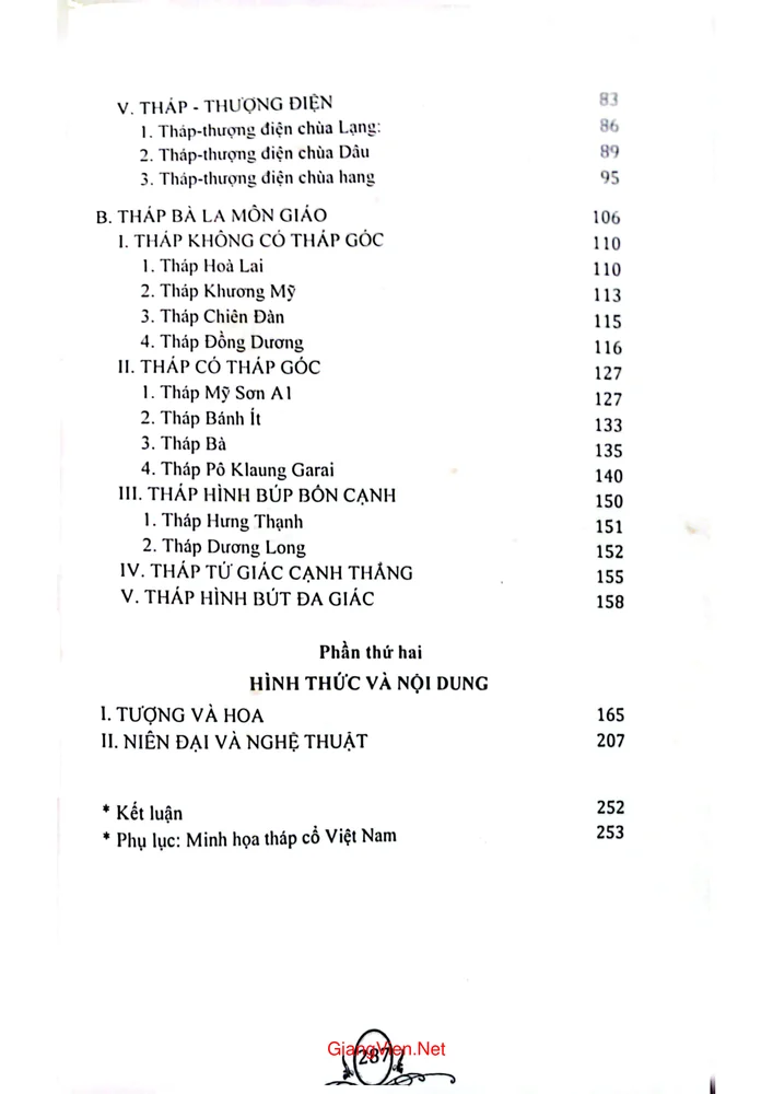 Trang 2 - Ảnh minh họa nội dung sách Tháp cổ Việt Nam tác giả Nguyễn Duy Hinh