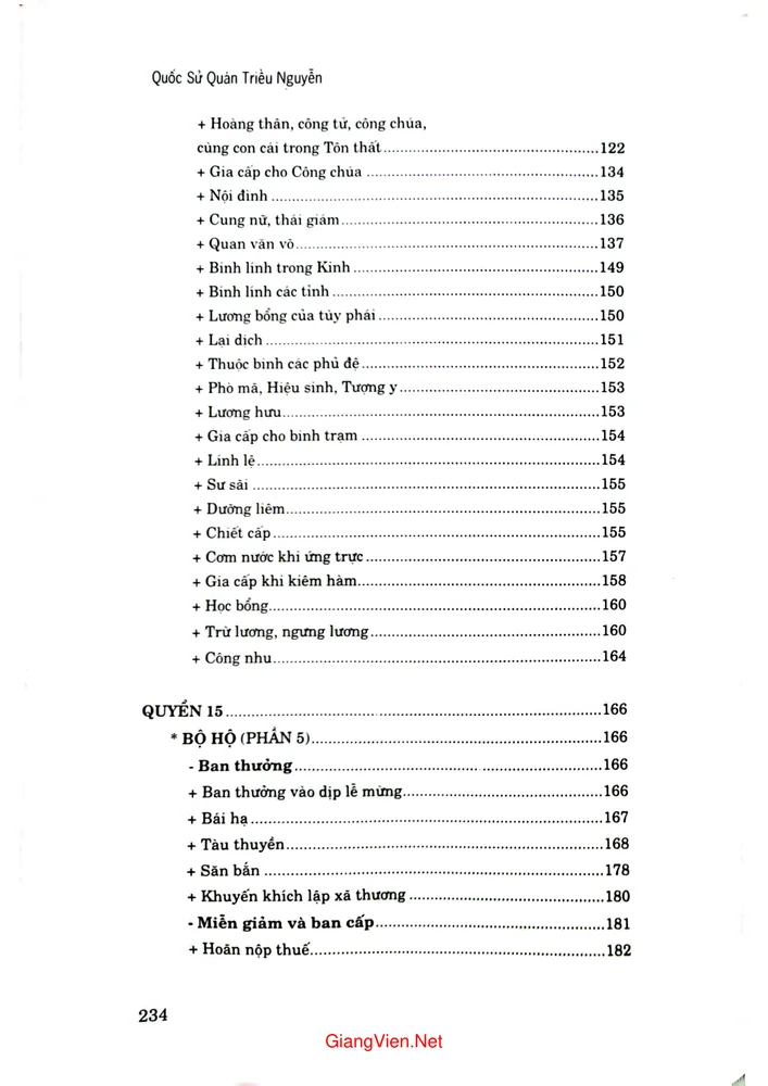 Trang 4 - Ảnh minh họa nội dung sách Tap 3 Khâm định Đại nam Hội điển sự lệ tục biên tập 3 quyển 11 quyển 16