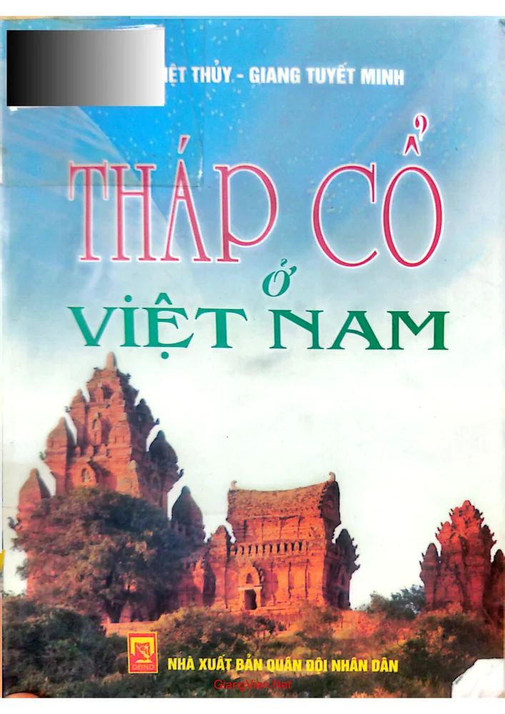 Ảnh bìa của Tháp cổ ở Việt Nam tác giả Đặng Việt Thuỷ