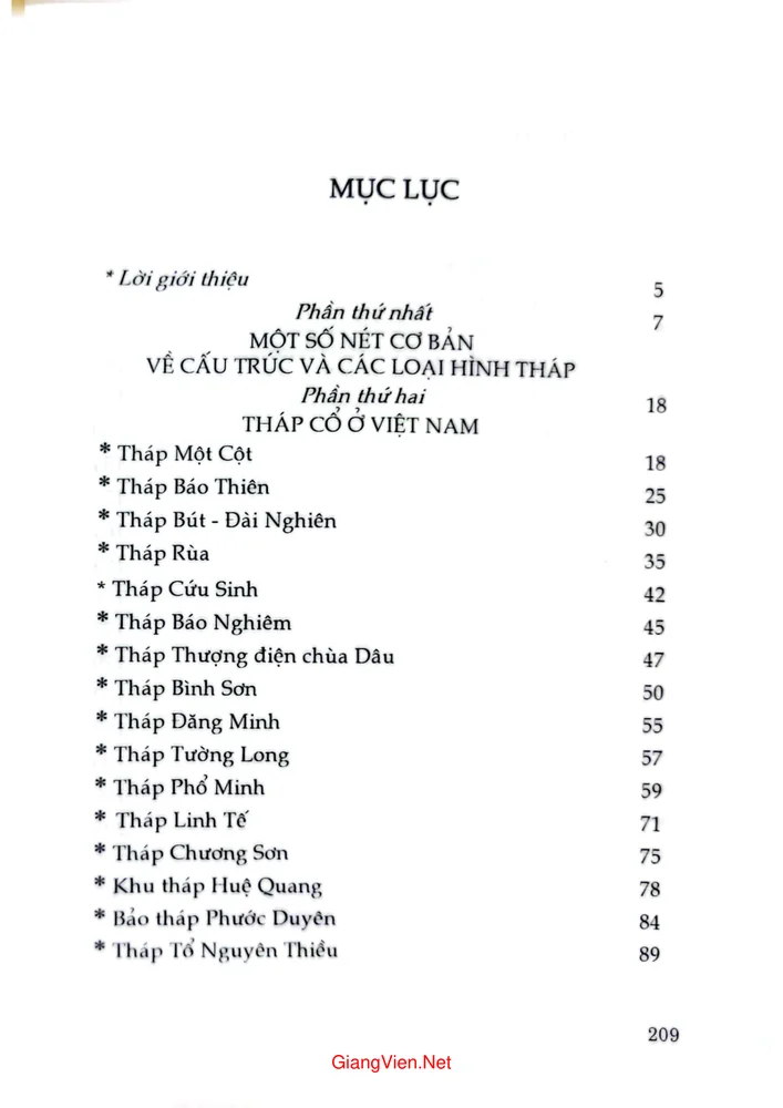 Trang 1 - Ảnh minh họa nội dung sách Tháp cổ ở Việt Nam tác giả Đặng Việt Thuỷ