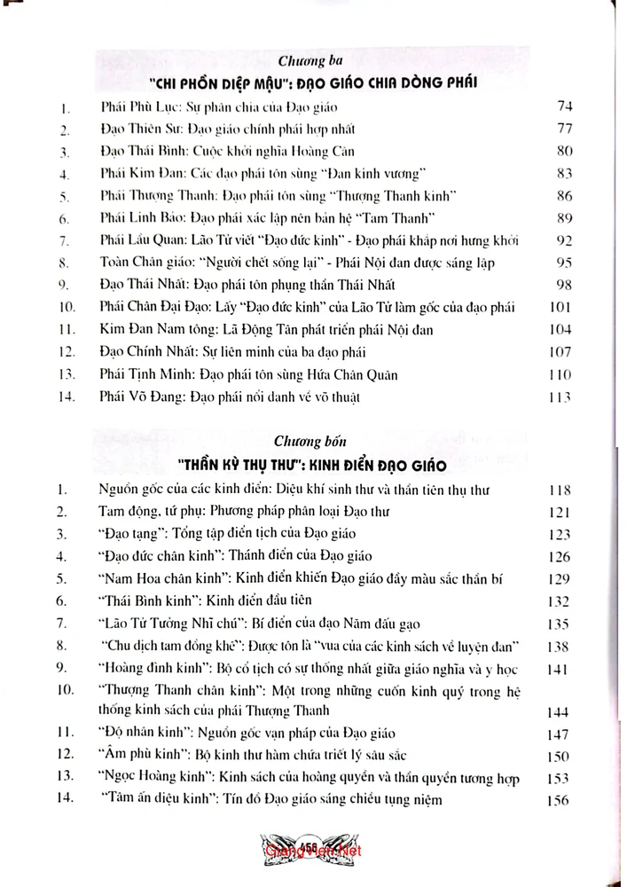 Trang 2 - Ảnh minh họa nội dung sách Đạo giáo triết lý nhân sinh