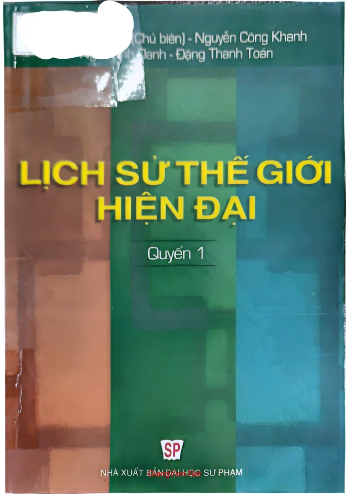 Ảnh bìa của Lịch sử thế giới hiện đại Quyển 1
