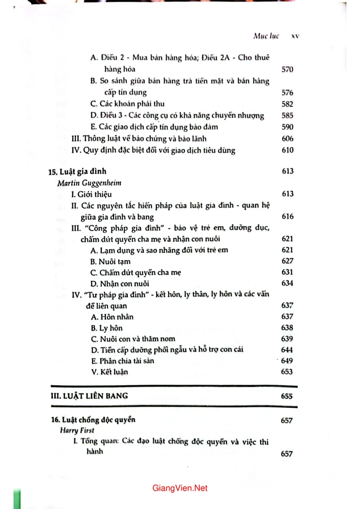 Trang 9 - Ảnh minh họa nội dung sách Những vấn đề cơ bản của Luật pháp Mỹ