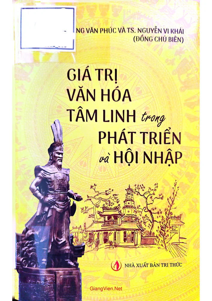 Ảnh bìa của Giá trị văn hóa tâm linh trong phát triển và hội nhập