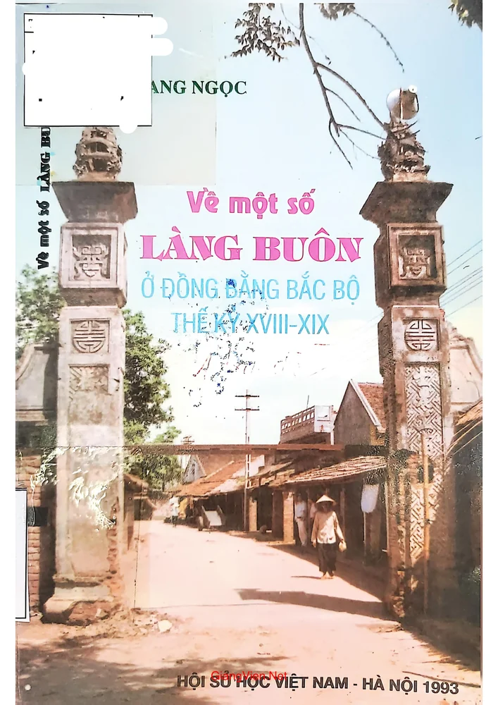 Ảnh bìa của Về một số làng buôn ở đồng bằng Bắc bộ thế kỷ XVIII và XIX