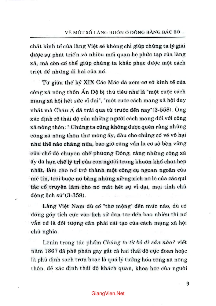 Mục lục chi tiết trang 4 sách Về một số làng buôn ở đồng bằng Bắc bộ thế kỷ XVIII và XIX