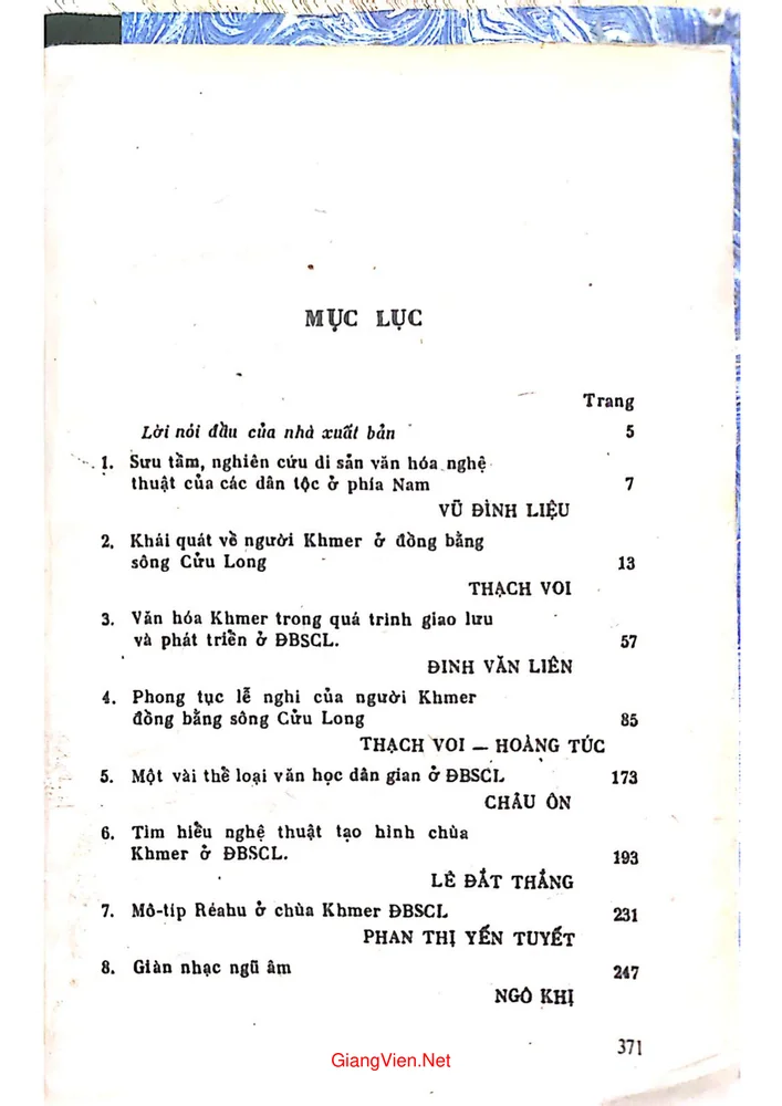 Trang bìa chính thức sách Tìm hiểu vốn văn hóa dân tộc Khmer Nam Bộ
