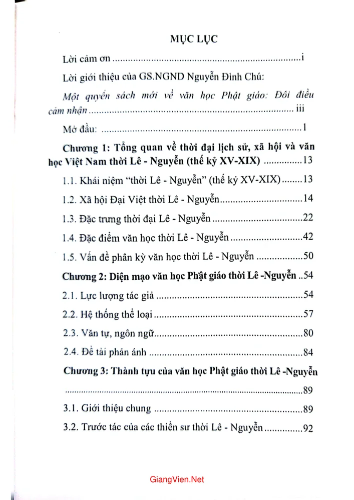 Trang bìa chính thức sách Văn học Phật giáo thời Lê Nguyễn diện mạo thành tựu đặc điểm tác giả tiêu biểu