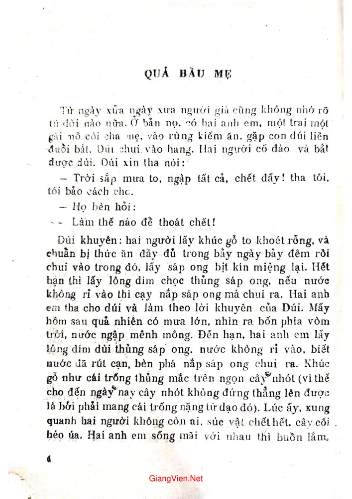 Trang 2 - Ảnh minh họa nội dung sách Truyện cổ Khơ mú