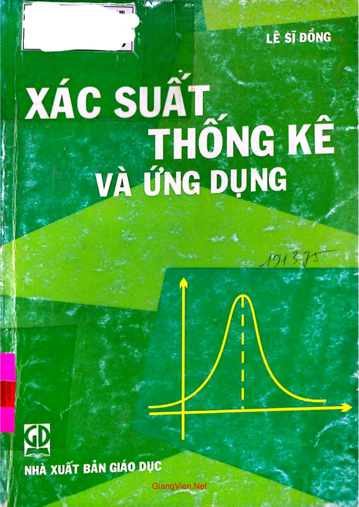 Ảnh bìa của Xác suất thống kê và ứng dụng