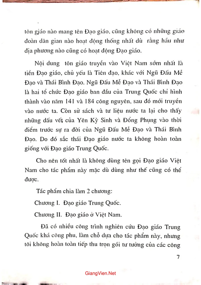 Trang 3 - Ảnh minh họa nội dung sách Người Việt Nam với Đạo giáo