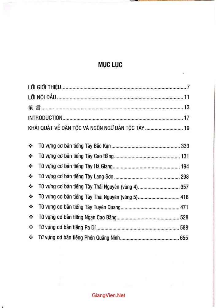 Trang bìa chính thức sách Ngôn ngữ các dân tộc Thái Kadai ở Việt Nam quyển 1