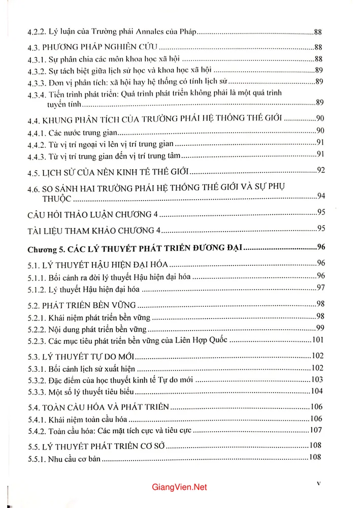 Trang 3 - Ảnh minh họa nội dung sách Giáo trình lý thuyết phát triển