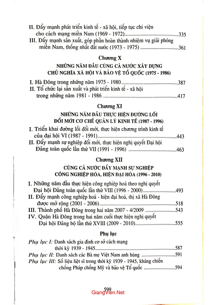 Trang 3 - Ảnh minh họa nội dung sách Lịch sử Đảng bộ quận Hà Đông từ 1926 đến 2010