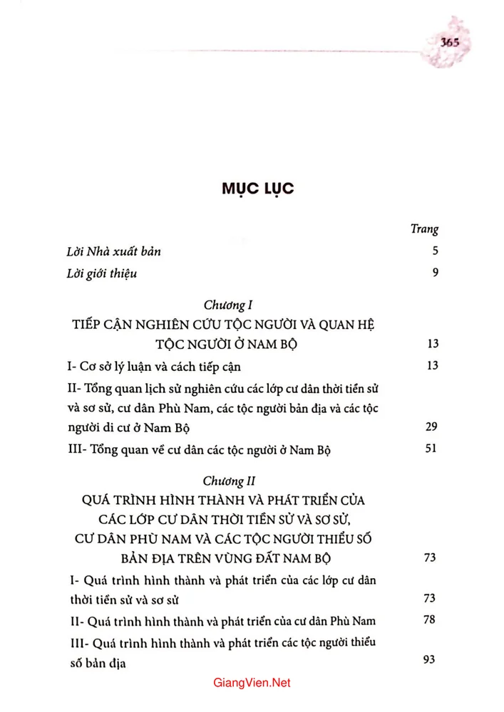 Trang 1 - Ảnh minh họa nội dung sách Vùng đất Nam Bộ, tập IX tộc người và quan hệ tộc người