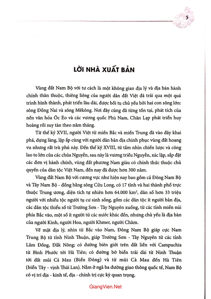 Mục lục chi tiết trang 1 sách Vùng đất Nam Bộ, tập VII đặc trưng tín ngưỡng tôn giáo và sinh hoạt văn hóa