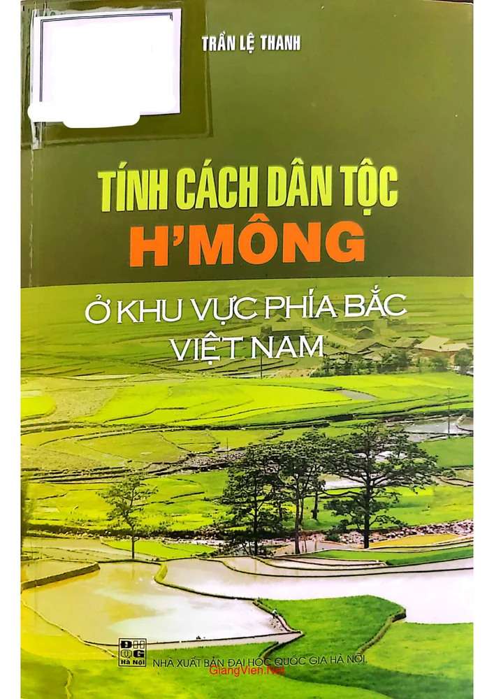 Ảnh bìa của Tính cách dân tộc H Mông ở khu vực phía bắc Việt Nam