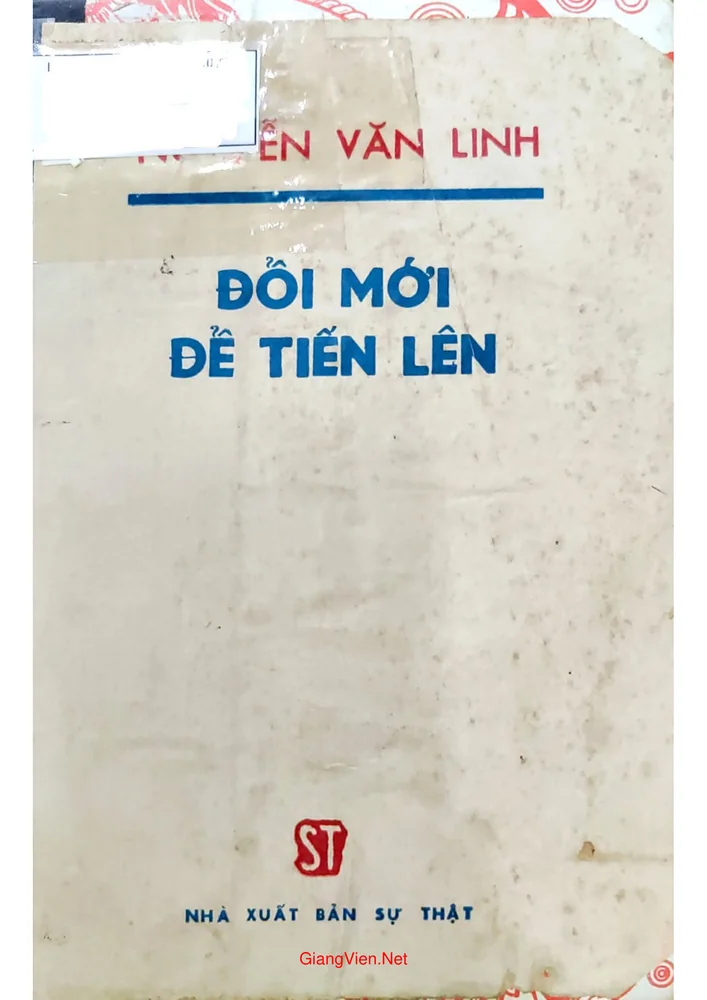 Ảnh bìa của Đổi mới để tiến lên quyển 1