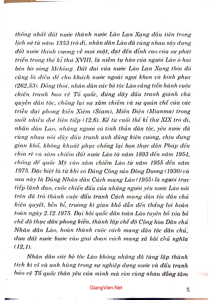 Mục lục chi tiết trang 3 sách Lịch sử văn học Lào văn học dân gian