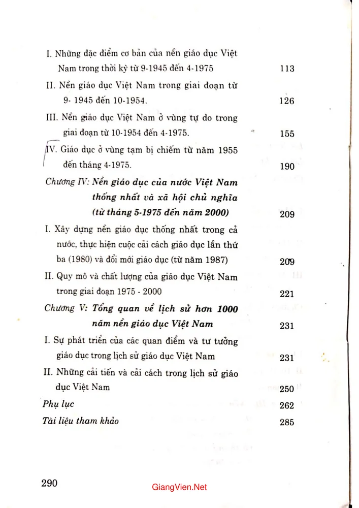 Trang 2 - Ảnh minh họa nội dung sách Lịch sử giản lược hơn 1000 năm nền giáo dục Việt Nam