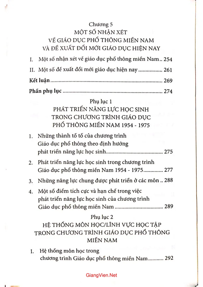 Trang 3 - Ảnh minh họa nội dung sách Giáo dục phổ thông miền nam 1954 1975