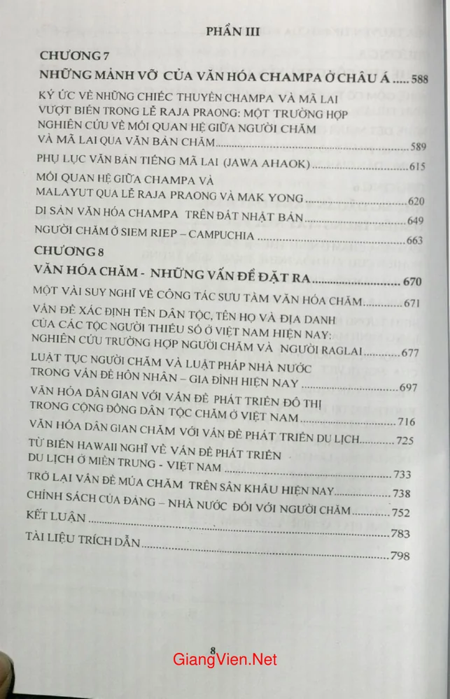 Trang 4 - Ảnh minh họa nội dung sách Tiếp cận một số vấn đề văn hóa Champa