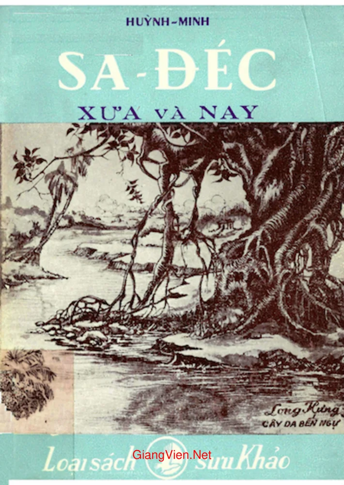 Ảnh bìa của Sa Đéc xưa và nay