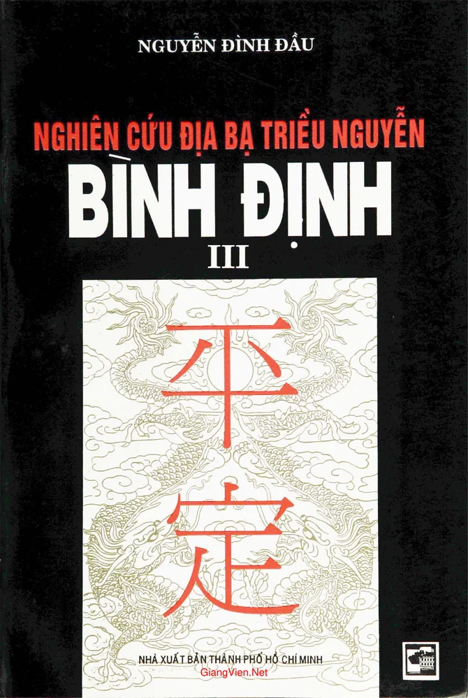 Ảnh bìa của Nghiên cứu địa bạ triều Nguyễn tỉnh Bình Định - Tập 3