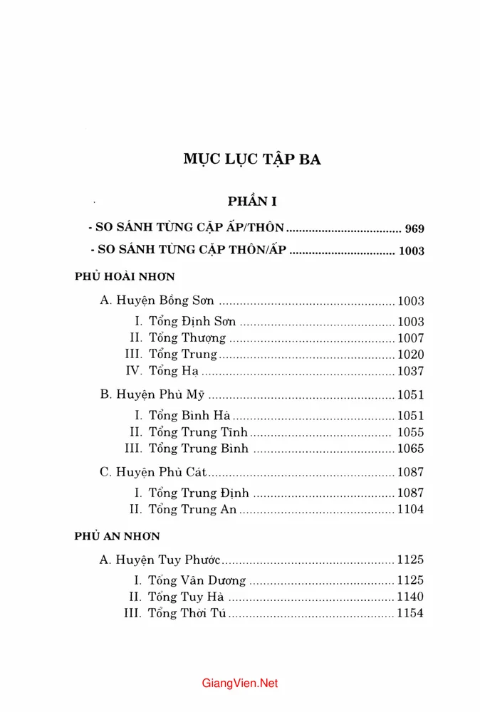 Trang bìa chính thức sách Nghiên cứu địa bạ triều Nguyễn tỉnh Bình Định - Tập 3