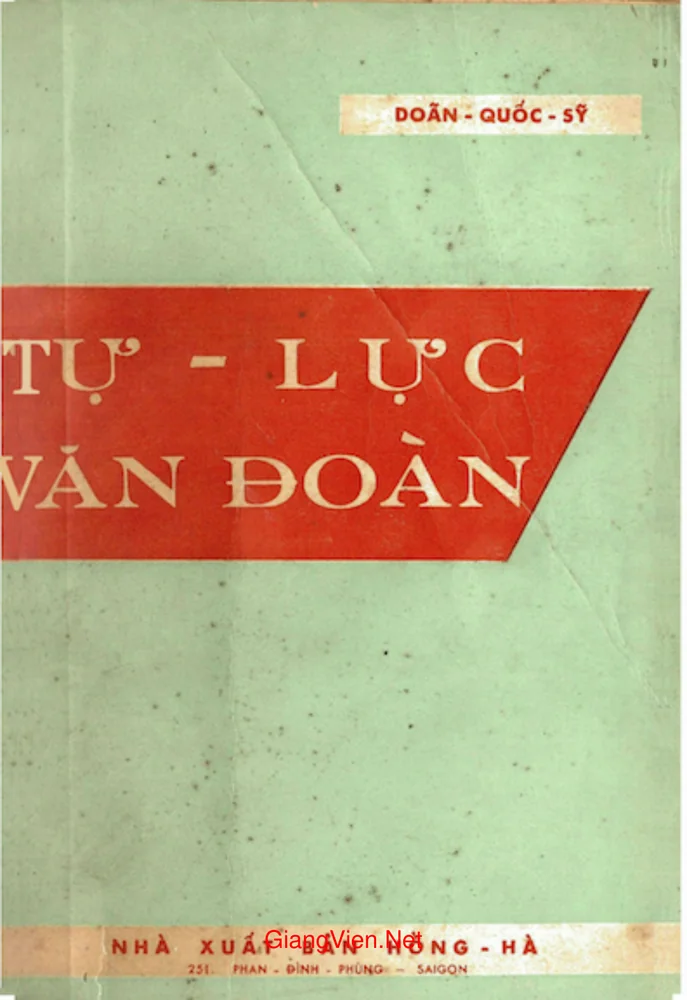 Ảnh bìa của Tự lực văn đoàn