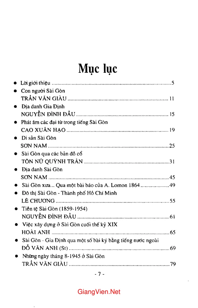 Trang bìa chính thức sách Sài Gòn xưa và nay